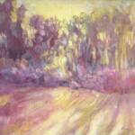 A Fleeting Moment
Size:8 x 10
Medium: Acrylic
Subject: Landscape
Frame Size: 13.75 x 15.75
Frame Description: Silver Plein Air frame

Description of Work: Lavenders and yellows flow in this impressionist landscape.

Price: $150.00

